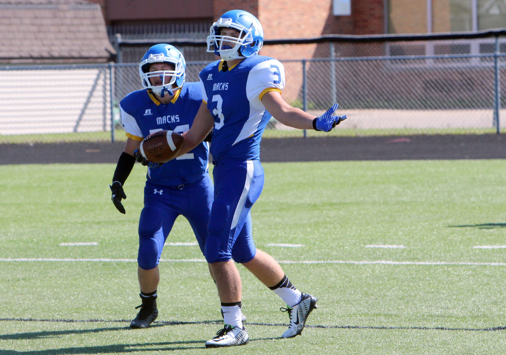 Oakfield at McDonell football 9-8-18